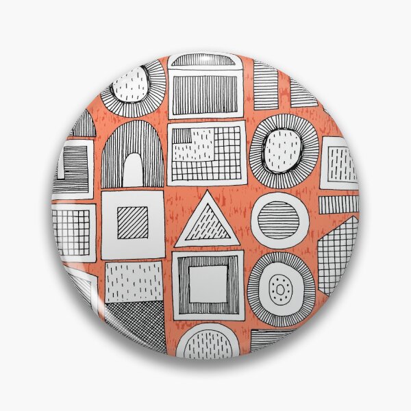 Item preview, frisson memphis bw orange designed and sold by scrummy.