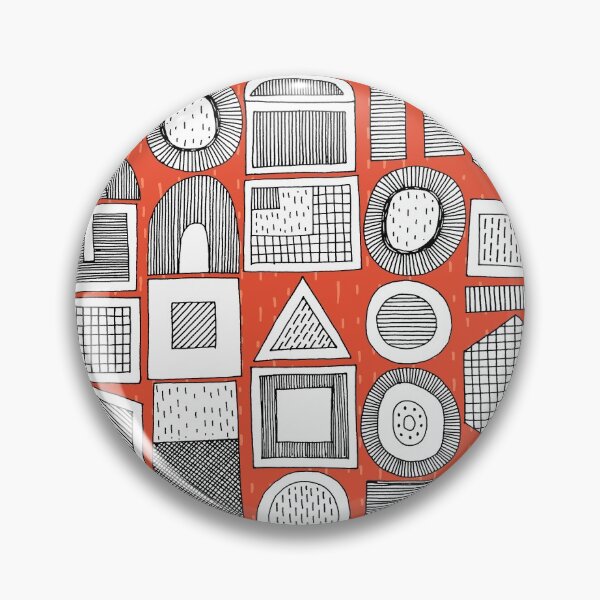 Item preview, frisson memphis bw orange dash designed and sold by scrummy.