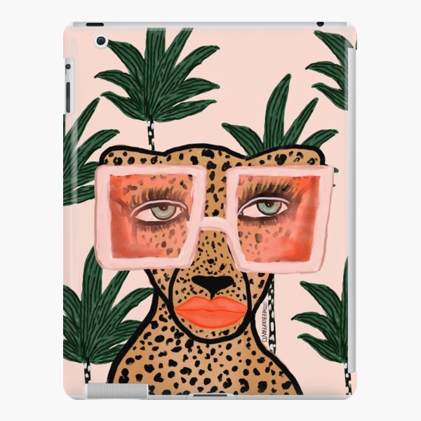 Tropical Glam Cat iPad Snap Case