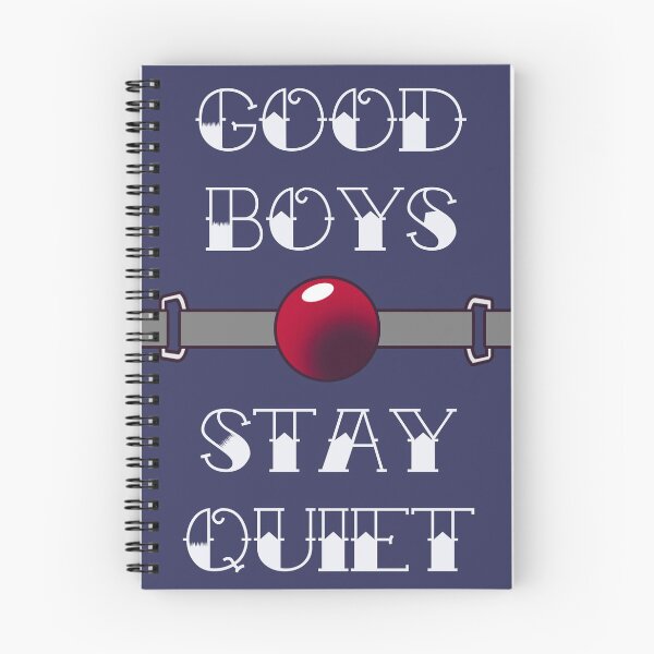 Item preview, Good Boys Stay Quiet designed and sold by ShibbySays.