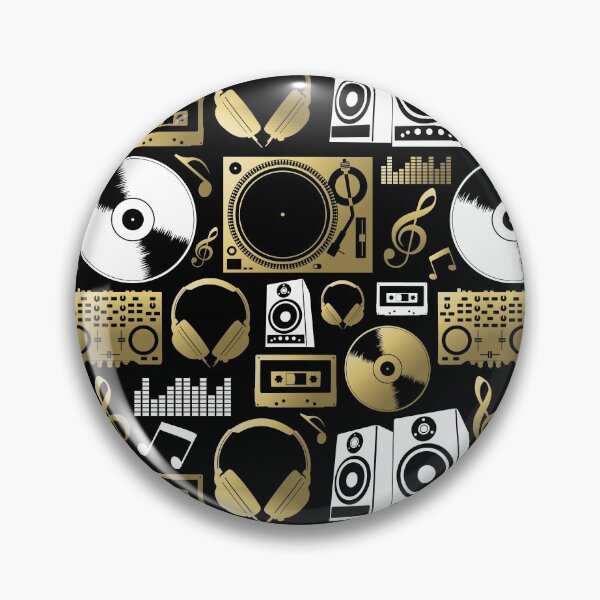 Item preview, Discjockey Pattern | DJ Music Vinyl Turntables designed and sold by anziehend.