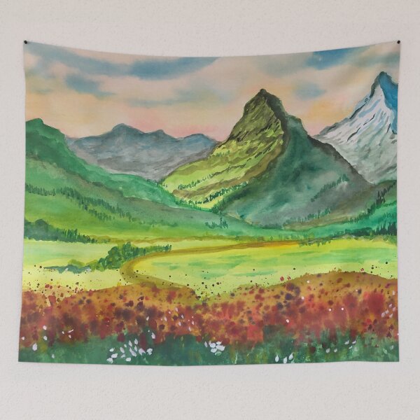 Item preview, Mountain wildflowers designed and sold by Lois Gardiner.