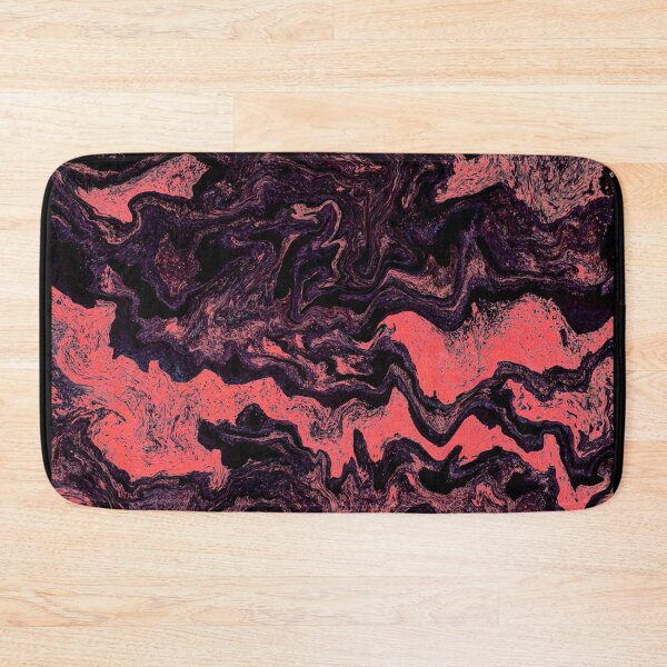 Item preview, Abstract Liquid Patterns Holographic Marble Pink and Black designed and sold by InvestingRoad.