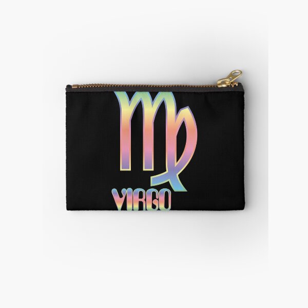 Item preview, Virgo Zodiac Sign In A Pastel Rainbow Spectrum (Symbol & Text) Design designed and sold by Bill Shearer.