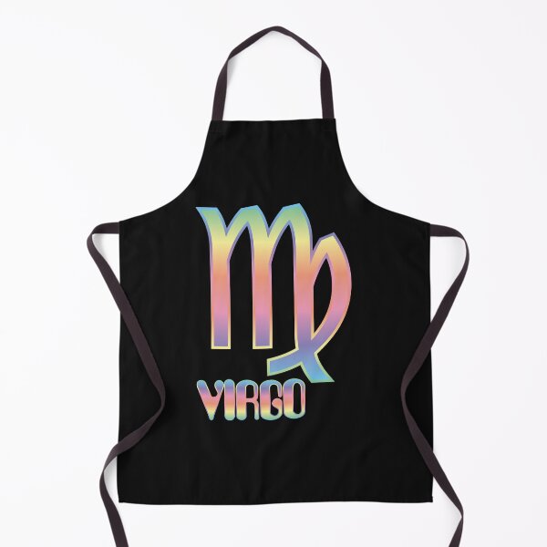 Item preview, Virgo Zodiac Sign In A Pastel Rainbow Spectrum (Symbol & Text) Design designed and sold by Bill Shearer.