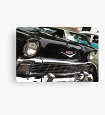 Bling Black; Historical Front Street 12th Annual Car Show, Norwalk, CA USA Canvas Print