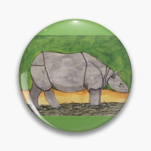 Item preview, Baby Javan Rhino (Rhinoceras sondaicus) designed and sold by EchoShadowKid.