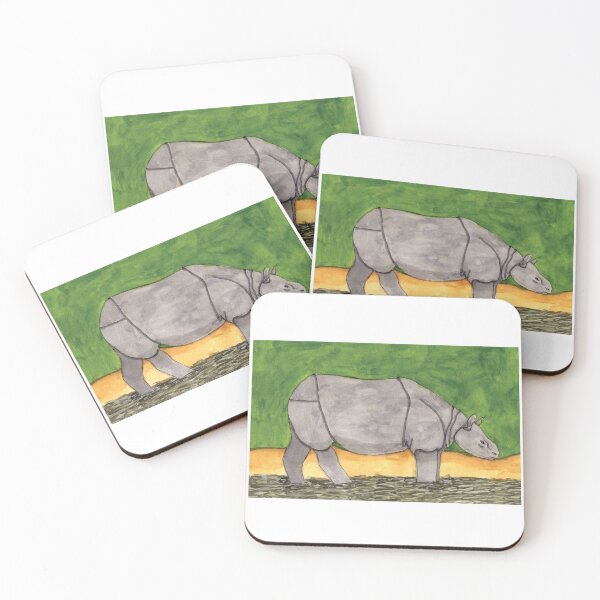 Item preview, Baby Javan Rhino (Rhinoceras sondaicus) designed and sold by EchoShadowKid.