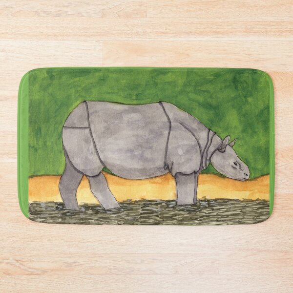 Item preview, Baby Javan Rhino (Rhinoceras sondaicus) designed and sold by EchoShadowKid.
