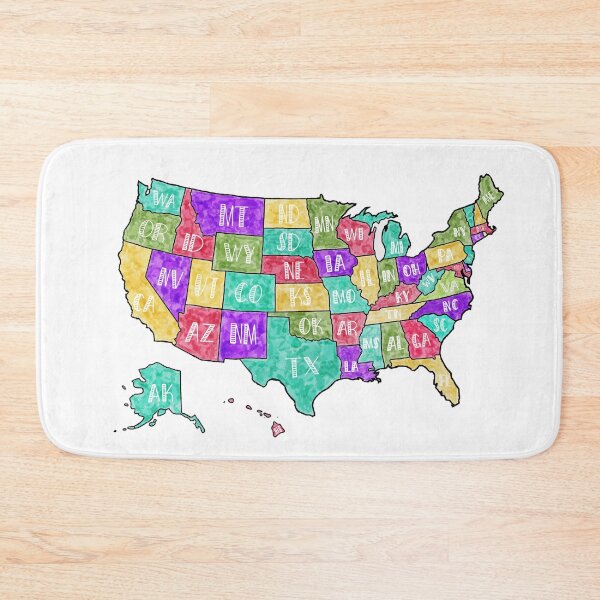 Item preview, Watercolor Map  designed and sold by artbyrandaa.