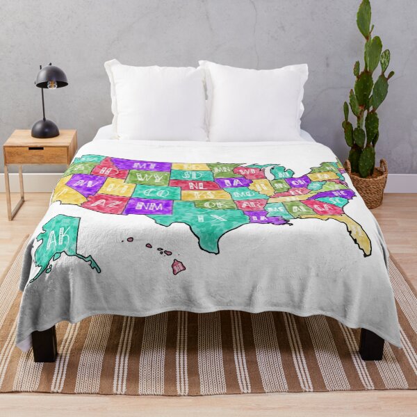 Item preview, Watercolor Map  designed and sold by artbyrandaa.