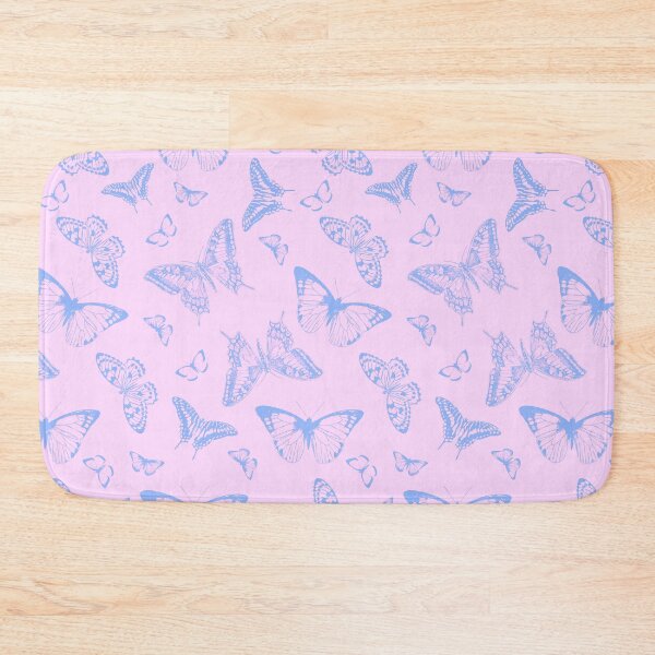 Item preview, Pink and Blue Butterfly Pattern designed and sold by Happy-and-Neat.