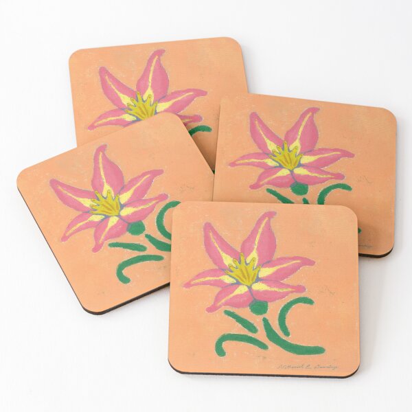 Item preview, Wood Pattern Flower [Acrylic Paint] designed and sold by Nathaniel E. Dearing.