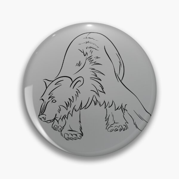 Artikelvorschau, polar bear  zoo animals coloring line art entworfen und verkauft von Designwebjae.