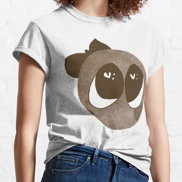 shy bow emoji meme Classic T-Shirt
