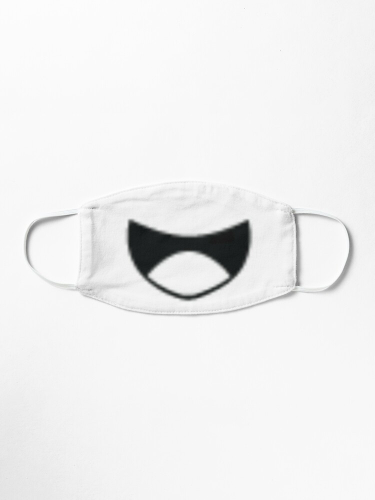 Roblox Face Happy Smile Mask By Asteriaschaos Redbubble - emoji choker roblox