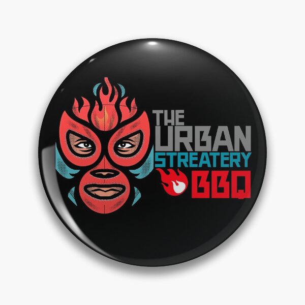 Item preview, The Urban Streatery BBQ Luchador designed and sold by AndApArt.