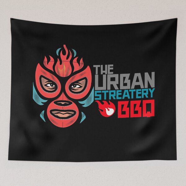 Item preview, The Urban Streatery BBQ Luchador designed and sold by AndApArt.