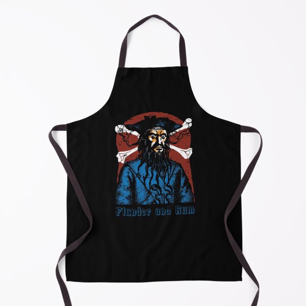 Item preview, BLACKBEARD - PLUNDER AND RUM designed and sold by Madjack Tees Kiwi SuperStore.