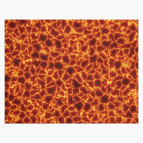 Super Hot Molten Lava Jigsaw Puzzle Jigsaw Puzzle