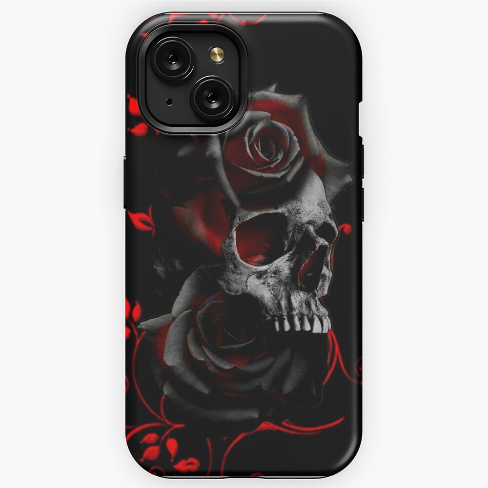 Fantasy Butterflies Dark Roses Goth Lovers - Skull Hoodie Dress