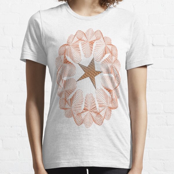 Freehand Ripple and Stars Essential T-Shirt