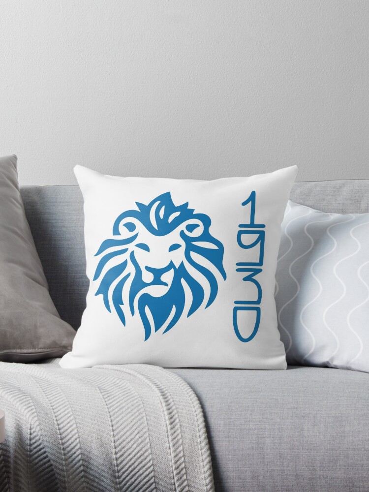 detroit lions pillow