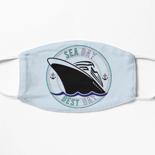 Sea Day Best Day Flat Mask