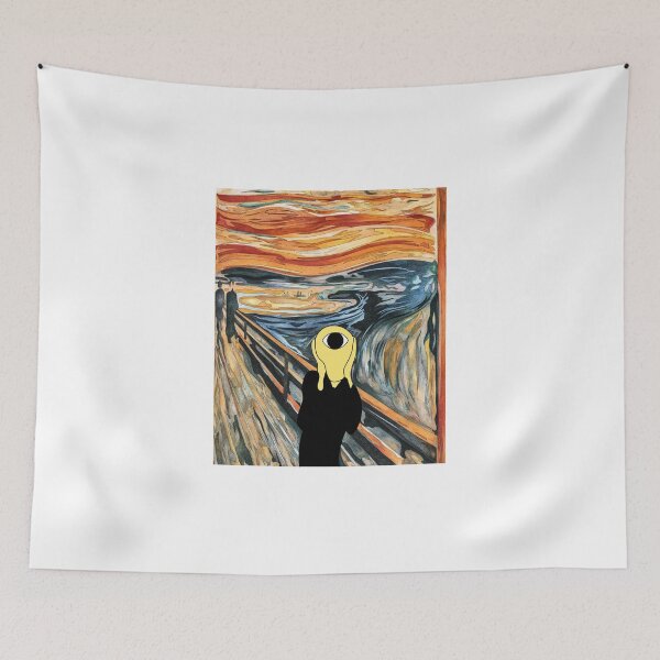 Item preview, The Scream by Munch Painting designed and sold by Siklop.