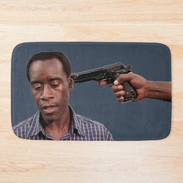 Item preview, Don Cheadle, Paul Rusesabagina in Hotel Rwanda designed and sold by Aamirabz.