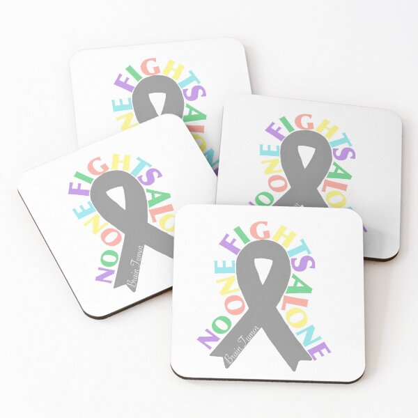 Item preview, BRAIN TUMOR, NO ONE FIGHTS ALONE designed and sold by Kandi Hohenberger.