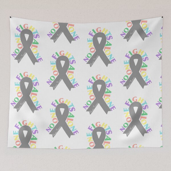 Item preview, BRAIN TUMOR, NO ONE FIGHTS ALONE designed and sold by Kandi Hohenberger.