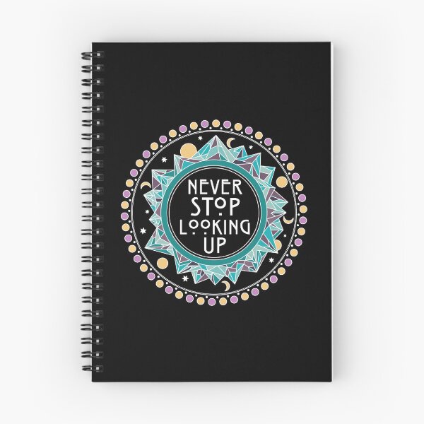 Item preview, Never Stop Looking Up Inspirational Quote designed and sold by theblueofmyeye.