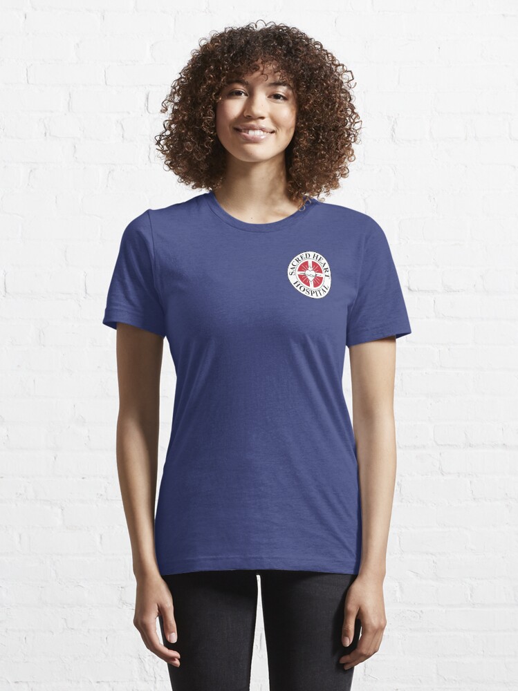 Alternate view of Sacred Heart Hospital - Scrubs Essential T-Shirt