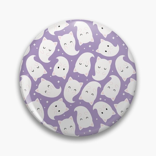 Item preview, Cute Cat Ghosts Purple designed and sold by cynthia tizcareno.