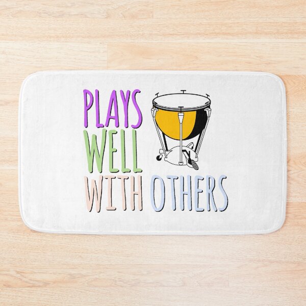 Item preview, (Percussion) Plays Well With Others - Timpani designed and sold by BandMomDesigns.