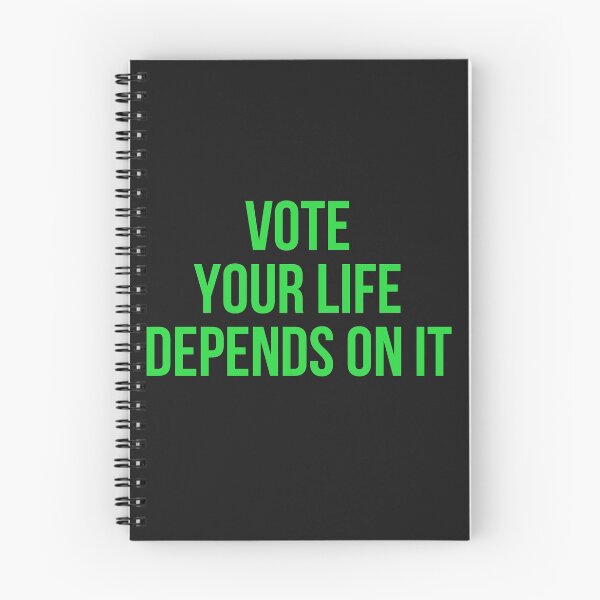 Item preview, Vote your life depends on it designed and sold by firegalaxy.