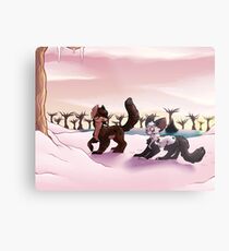 snow day Metal Print