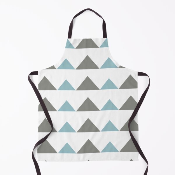 Item preview, Modern Blue and Brown Pyramid Pattern designed and sold by Poetic Patterns Studio.