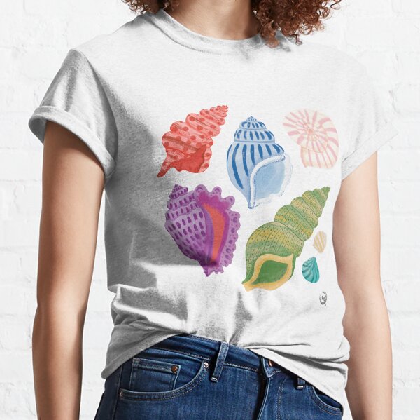 Summer Sea Shells Classic T-Shirt