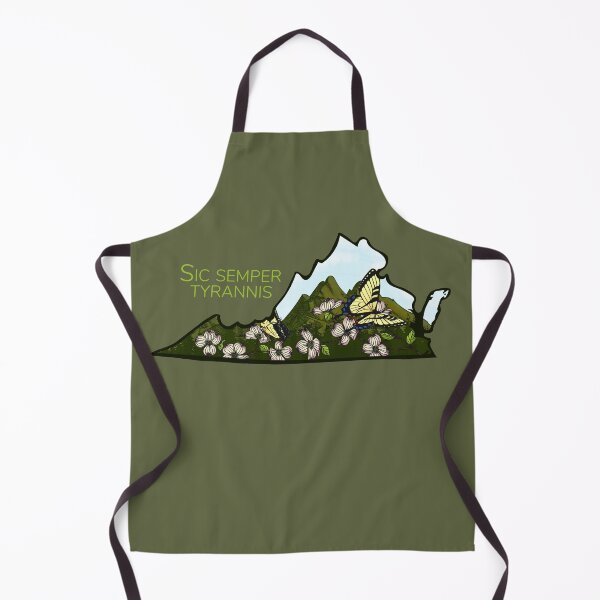 Item preview, Virginia with its motto. designed and sold by Gillian Mazzara.