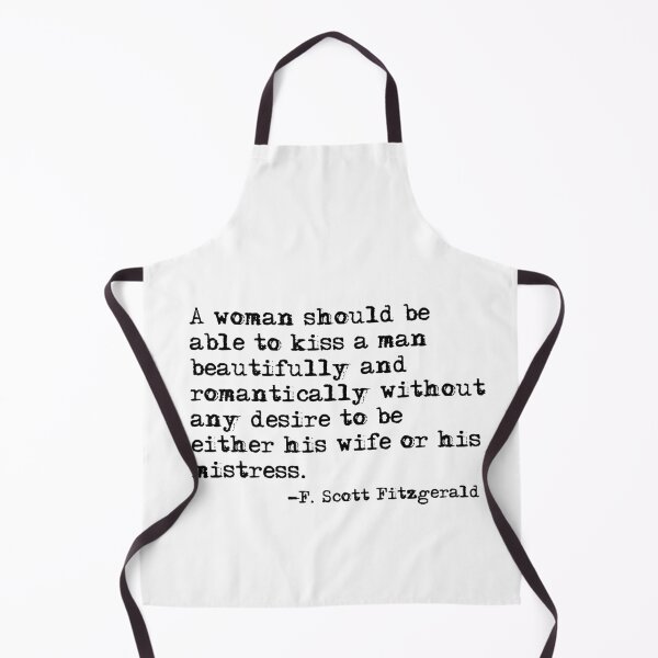 Item preview, Kiss a man beautifully - F Scott Fitzgerald quote designed and sold by peggieprints.
