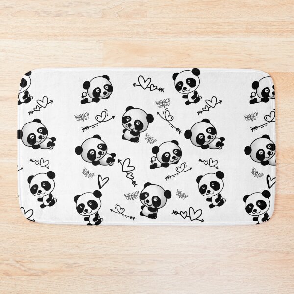 Item preview, panda pattern designed and sold by Drahmed.
