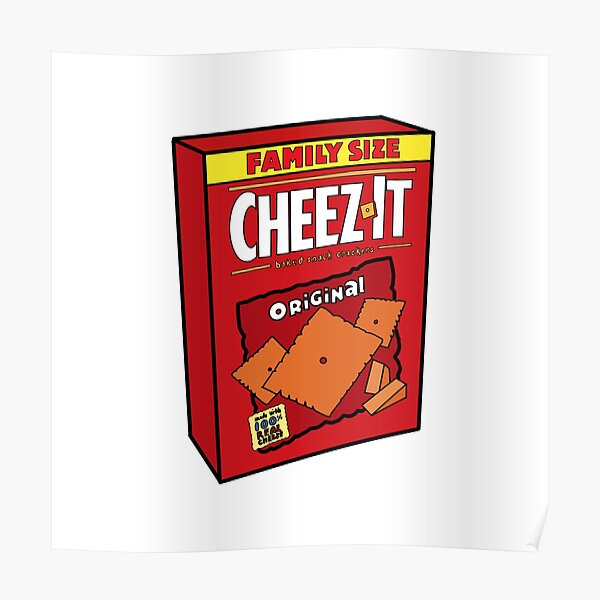 Cheez It Posters Redbubble