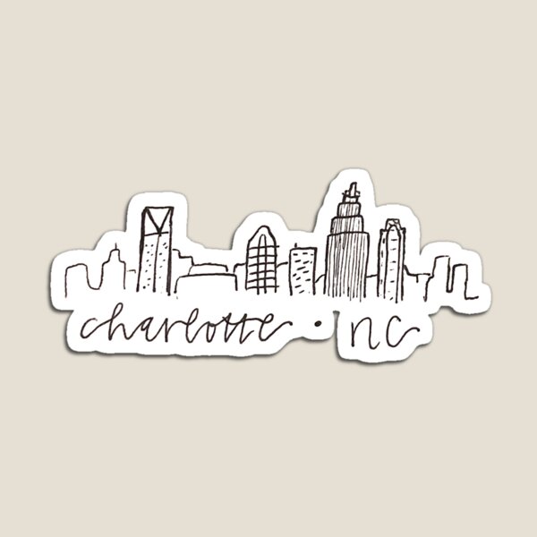 Aperçu de l'œuvre Skyline de Charlotte créée et vendue par chloebking.