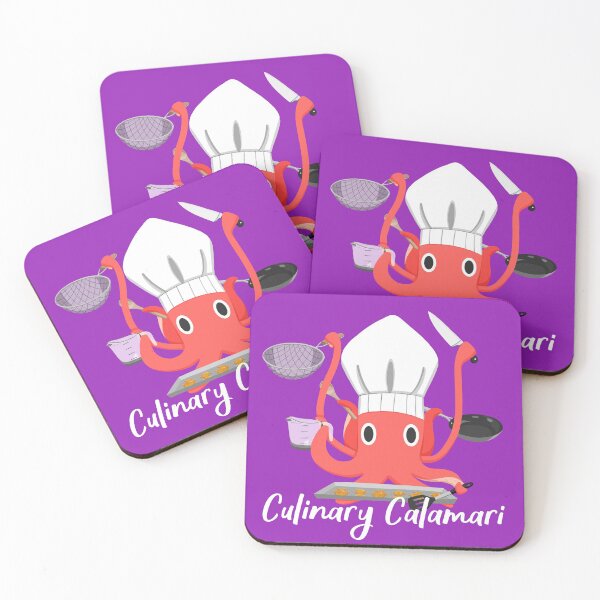 Item preview, Culinary Calamari designed and sold by PineappleTeaCat.