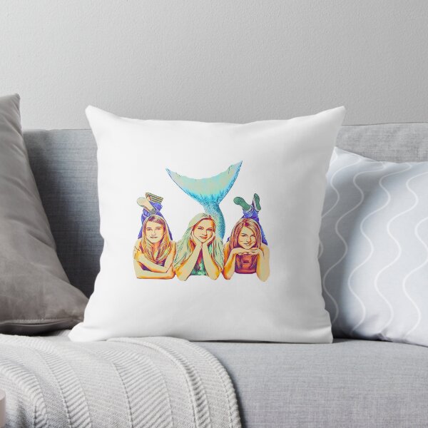 Aquamarine Throw Pillow