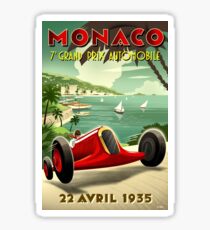 Pegatina Gran Premio de 1935 de Mónaco