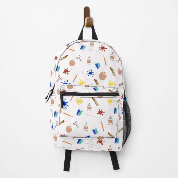 Item preview, art teacher polka dots back to school fun supplies with white background designed and sold by Ella's Doodles And Designs.