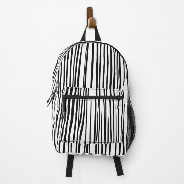 Item preview, Modern Vertical Black and White Stripe Pattern designed and sold by sinceanna.